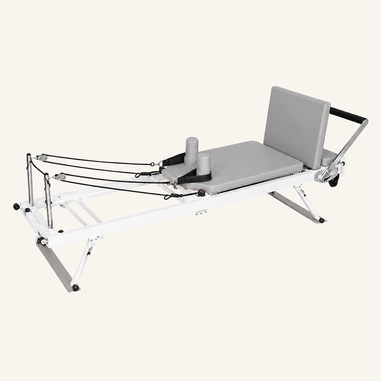 Compact — Opvouwbare Pilates Reformer in metaal